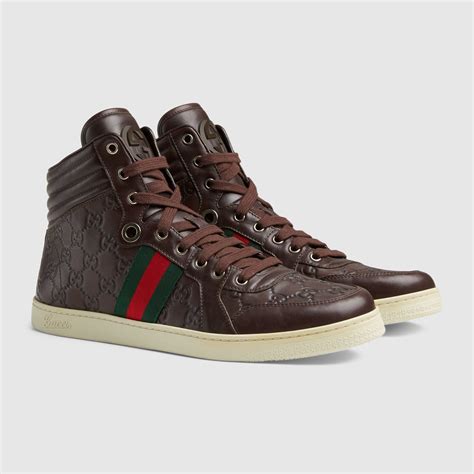 gucci size 14 high top|Gucci high top sneakers sale.